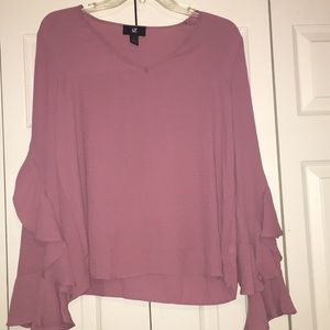 Pink Bell sleeve top
